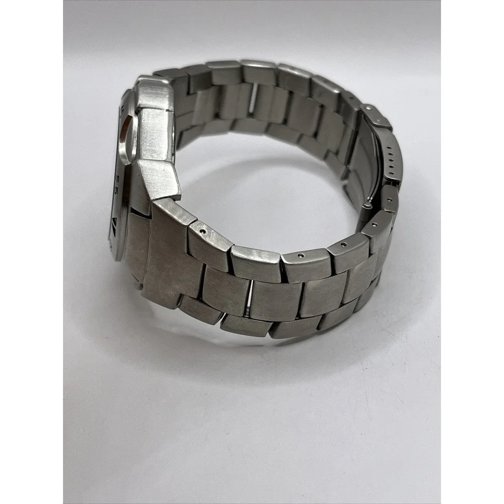 Saint Louis University Hospital Men's Quartz‎ Watch Silver Tone- New Battery
